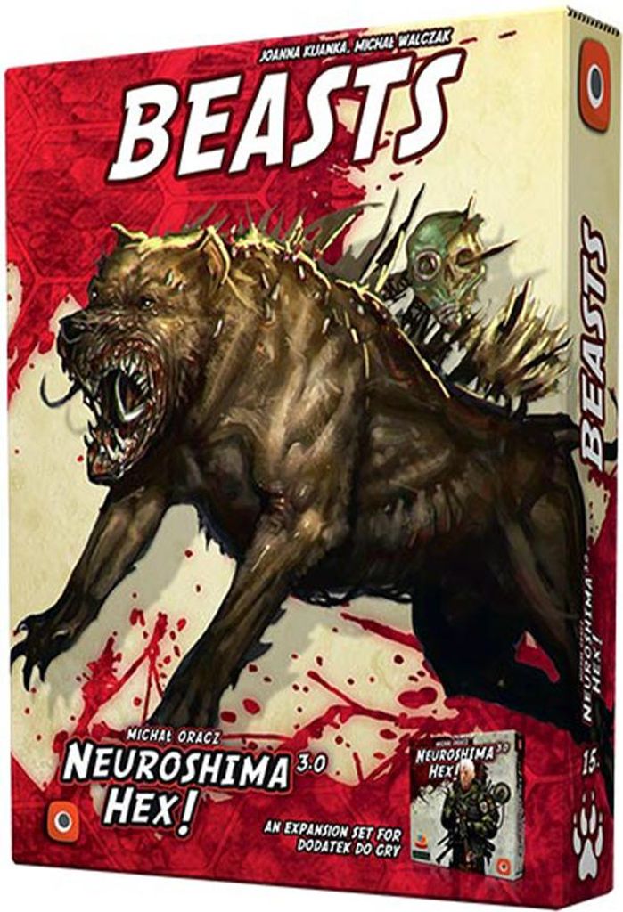 Neuroshima HEX 3.0 Beasts - Extension de jeu de société - Image du produit 