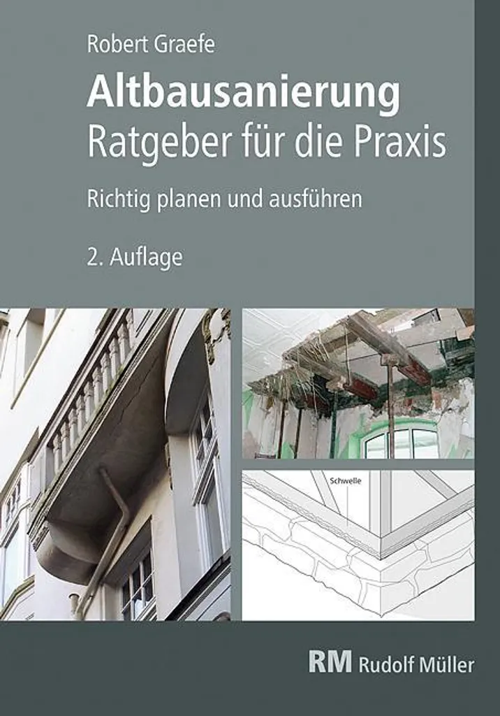 Livre Rénovation Bâtiment Ancien Altbausanierung - Manuel Technique
