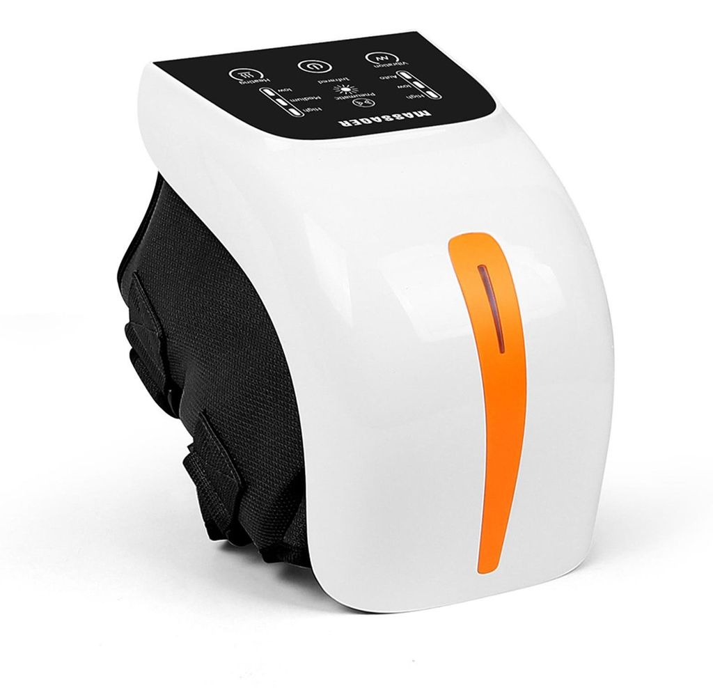 Kniemassagegerät zur Linderung von Gelenkschmerzen, 3 Wärmestufen, 3 Vibrationsmassagemodi für Knieschmerzen, Ellbogen-, Schulter- und Knieschme...