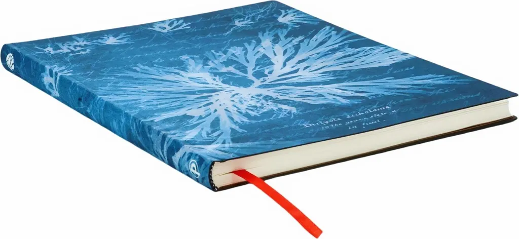 Carnet de notes papier premium 100g bleu avec couverture flexible