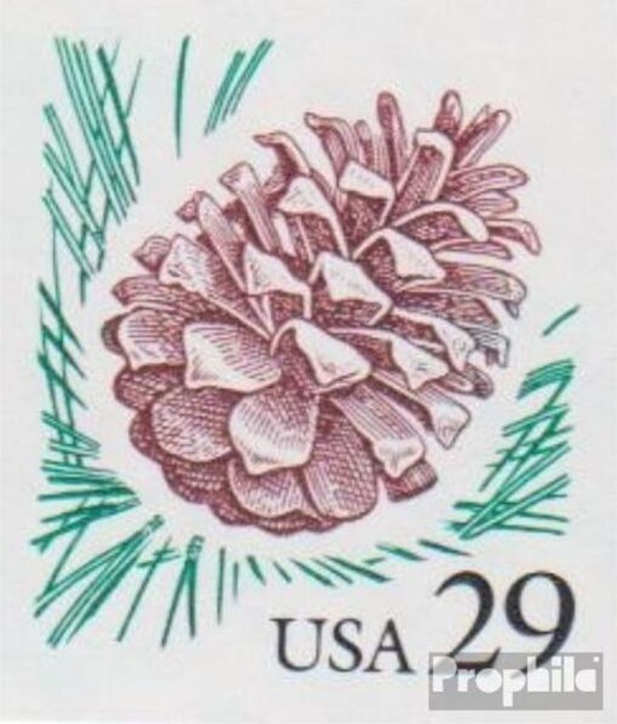 Briefmarken USA 1993 Mi 2424 (kompl.Ausg.) postfrisch Kiefernzapfen