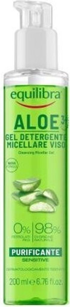 Equilibra Aloe Vera 3+ Mizellen-Reinigungswasser 200ml Produktbild 