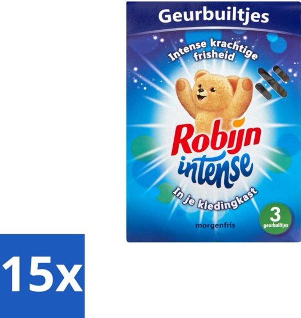 15 Stück Intensiv Duftkugeln 3 Stück pro Packung - Kleidungsduft - Lang anhaltender Duft - Frischer Duft - Duftkugeln - Kleidungsduftkugeln