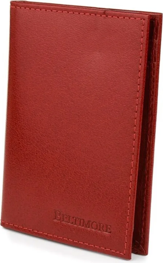 Portefeuille Beltimore krag95red en cuir rouge élégant pour homme