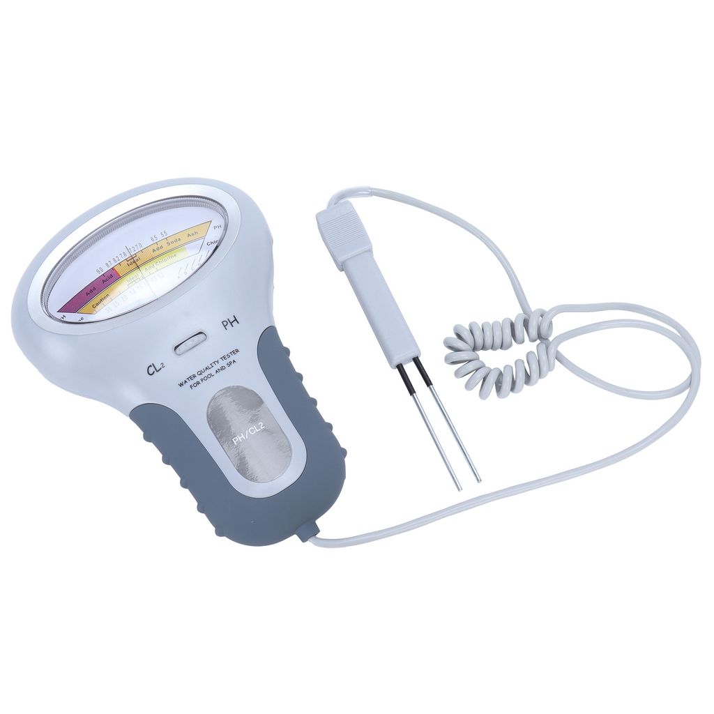Tragbares 2-in-1-Wasserqualitätsmessgerät für pH-Wert und Chlorgehalt CL2 für Schwimmbäder und Spas