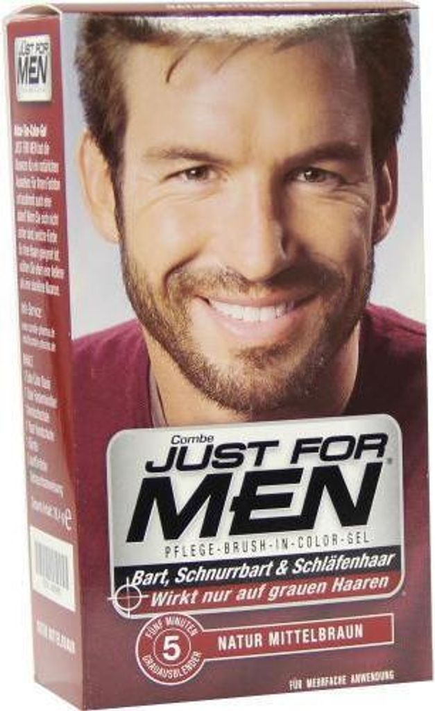 Just for men Brush in Colour Gel marrone medio 28,4 ml Immagine del prodotto 
