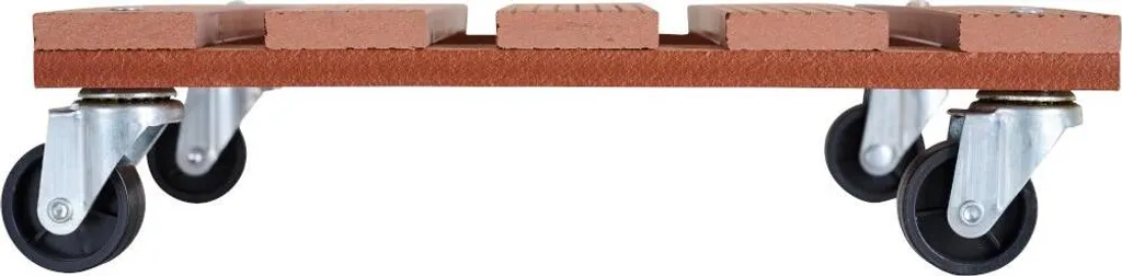 Déplacez vos plantes facilement avec ce support carré en WPC pour balcon - 5