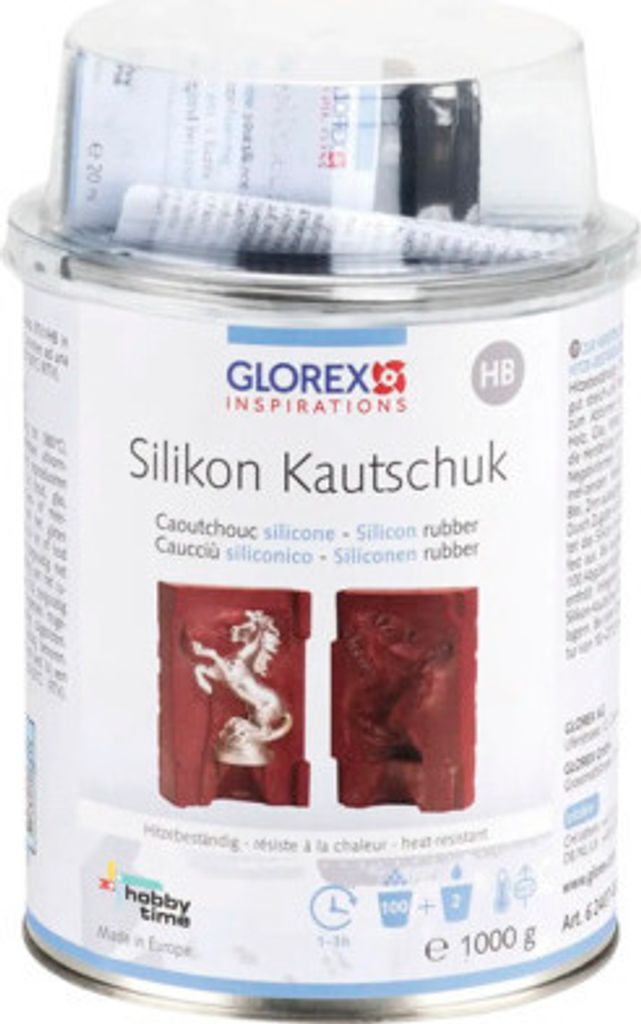 Silikon Kautschuk Formbaumasse hitzebeständig hochelastisch 1 kg