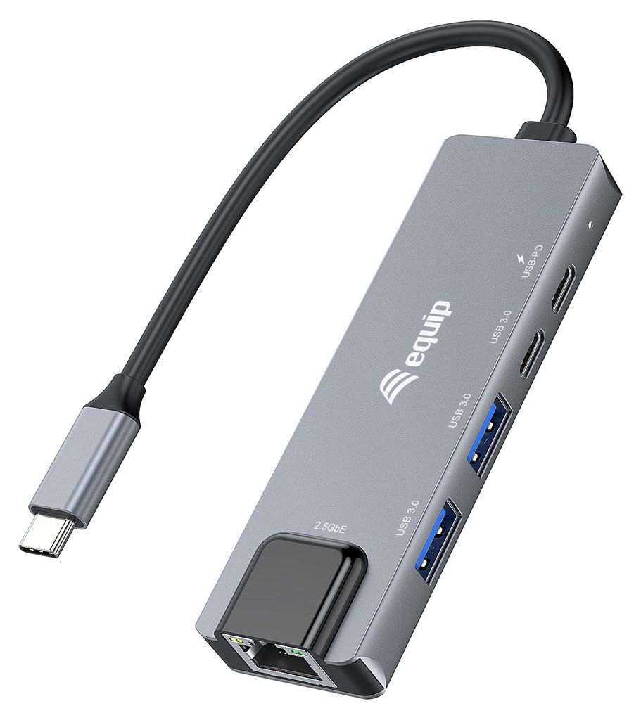 Equip 133496 Adaptateur multifonctionnel 5 en 1, 2.5GbE, Image du produit 