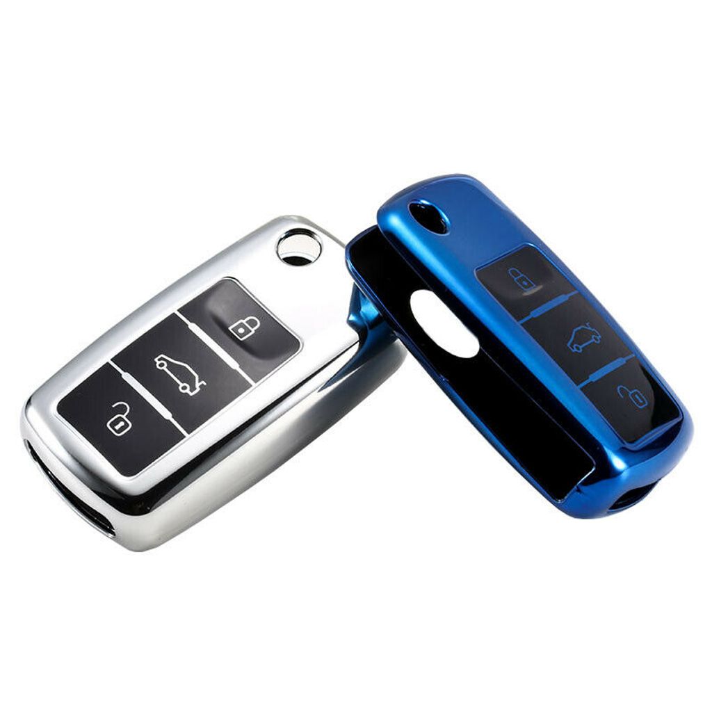 GelldG Schlüsseltasche Autoschlüssel Hülle VW, VW Schlüsselhülle,  Schlüsselbox Cover