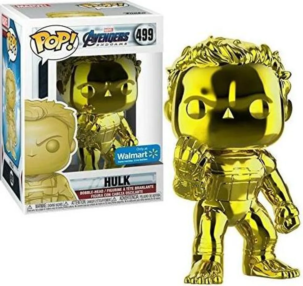 Funko Pop Hulk 499 Marvel Avengers Endgame Special Edition Vinyl Figure