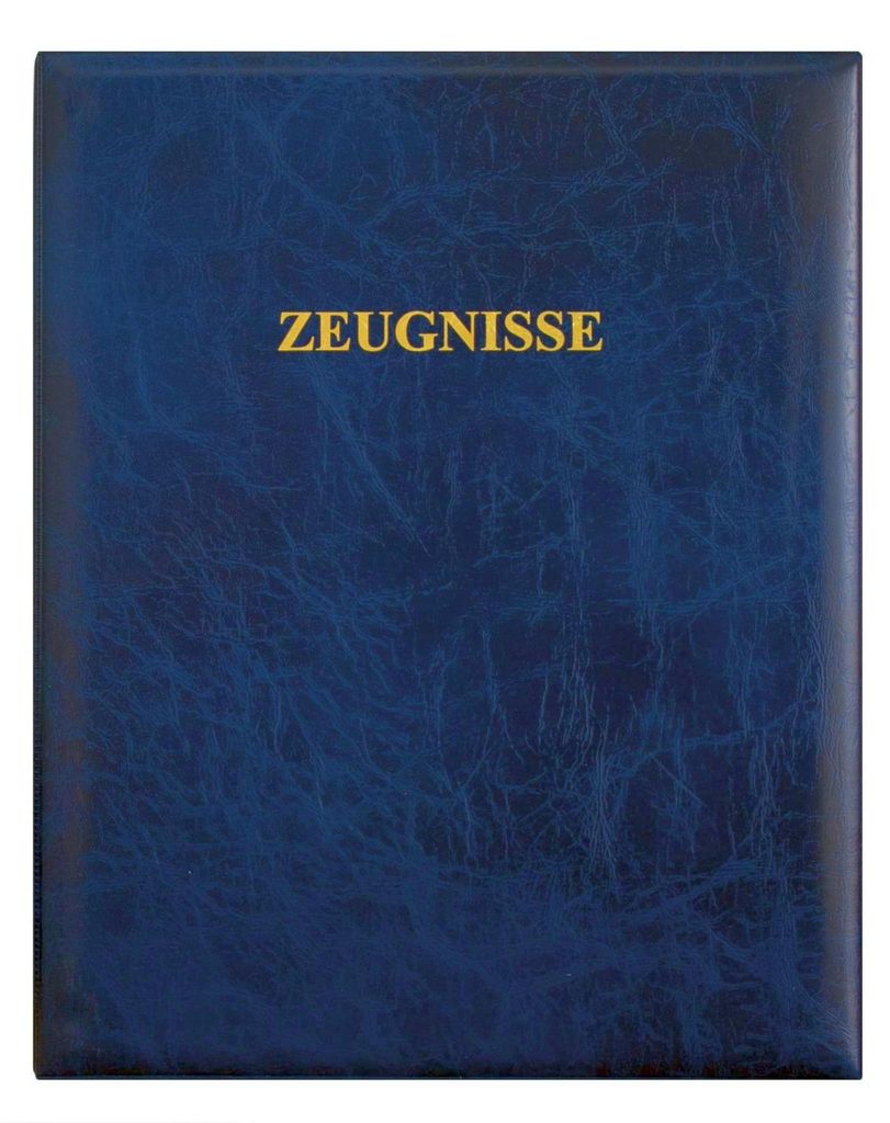 ROTH Zeugnisringbuch, Kunststoff, DIN A4, dunkelblau Immagine del prodotto 