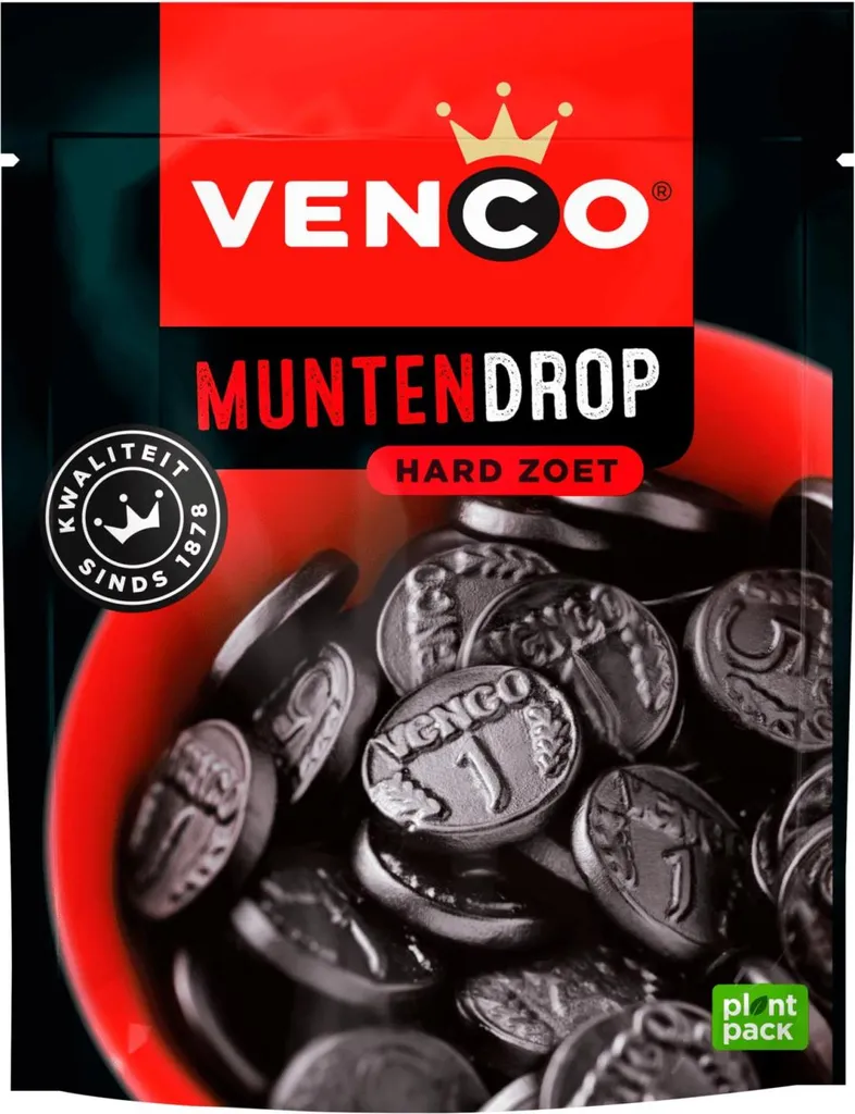 Réglisse Venco Coin 10x235g : ne manquez plus jamais de réglisse noire