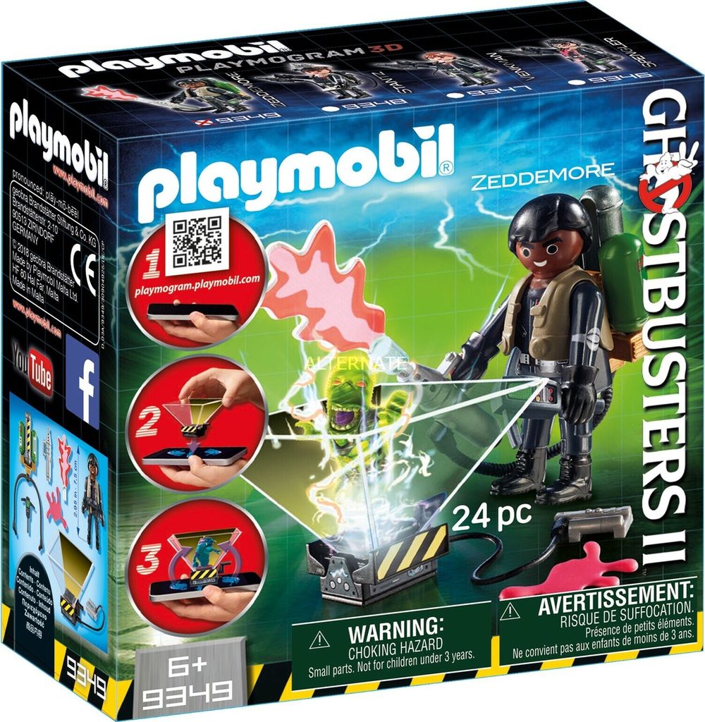 PLAYMOBIL 9349 Geisterjäger Winston Zeddemore Produktbild