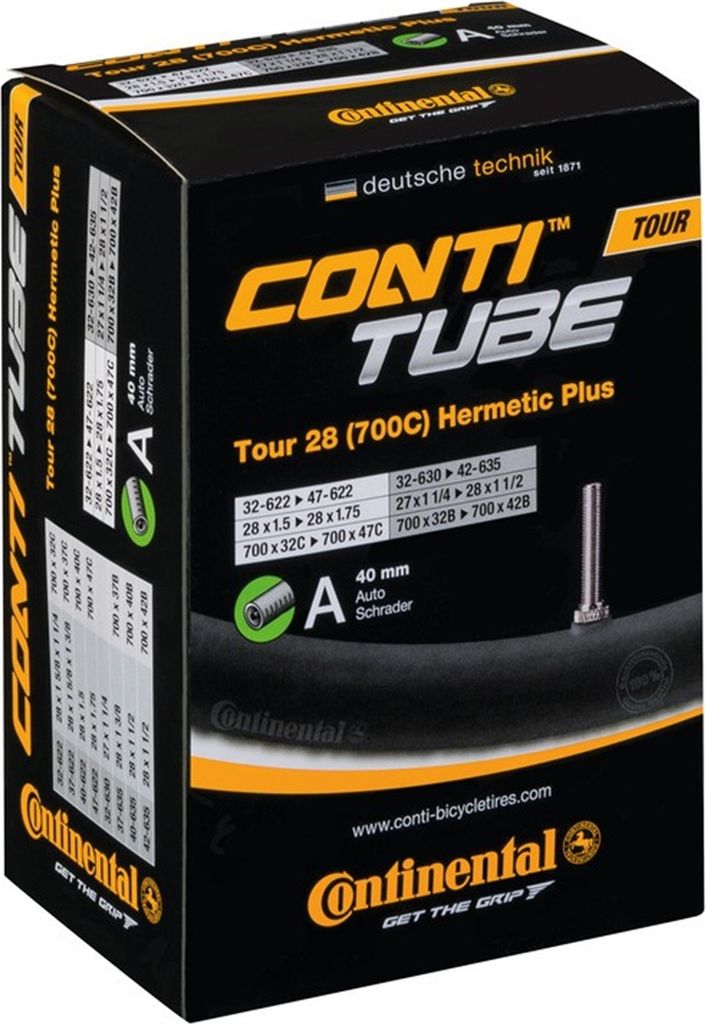 Continental 0182101 28' Schlauch 'Tour 28 Hermetic Plus', Produktbild 