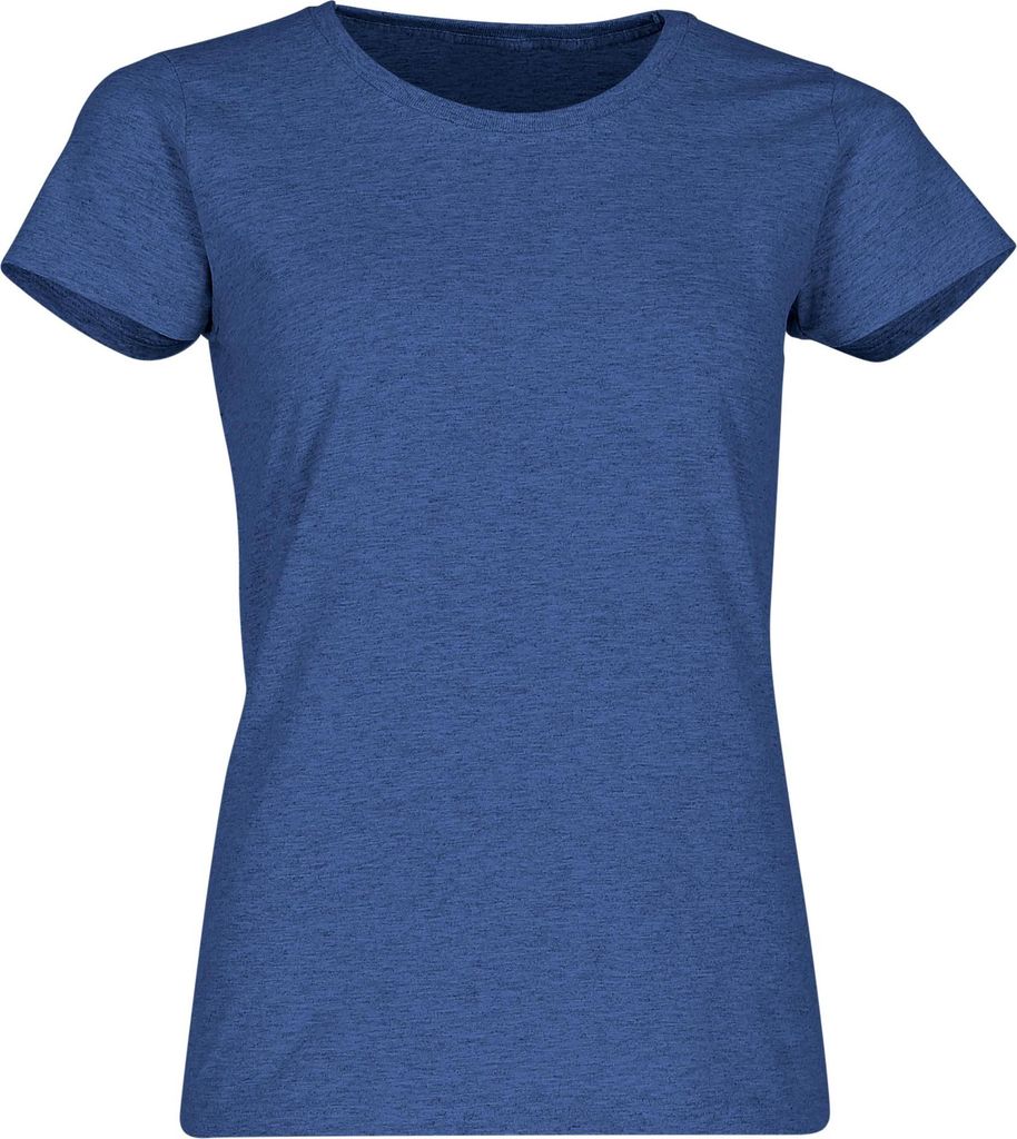 Fruit of the Loom Valueweight T Lady-Fit Farbe: retro royalblau meliert Größe: XL