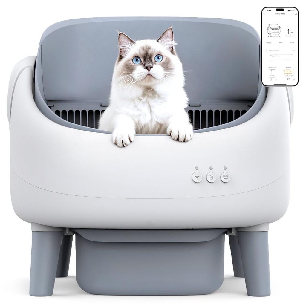 Crigge MINI-C automatische kattenbak met app-bediening, 35 Productafbeelding 