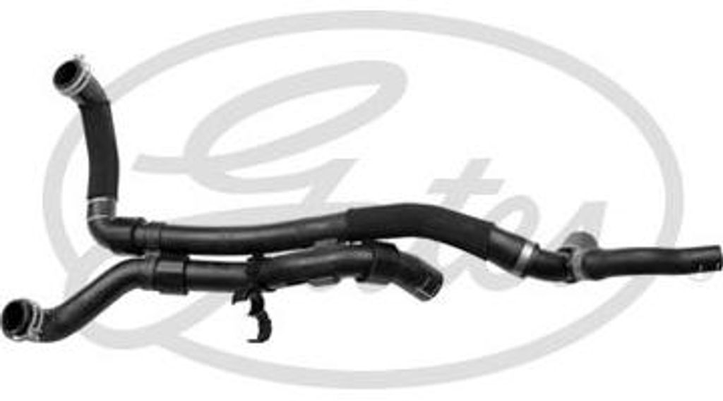 GATES 05-4316 Kühlerschlauch OE 6C0122051AK kompatibel mit Polo 6R, Fabia, Ibiza