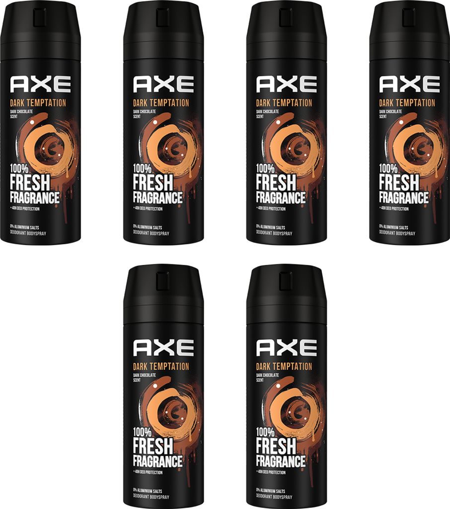 Deo Axe Dark Temptation 6 x 150ml Deospray Deodorant Obrázok produktu 