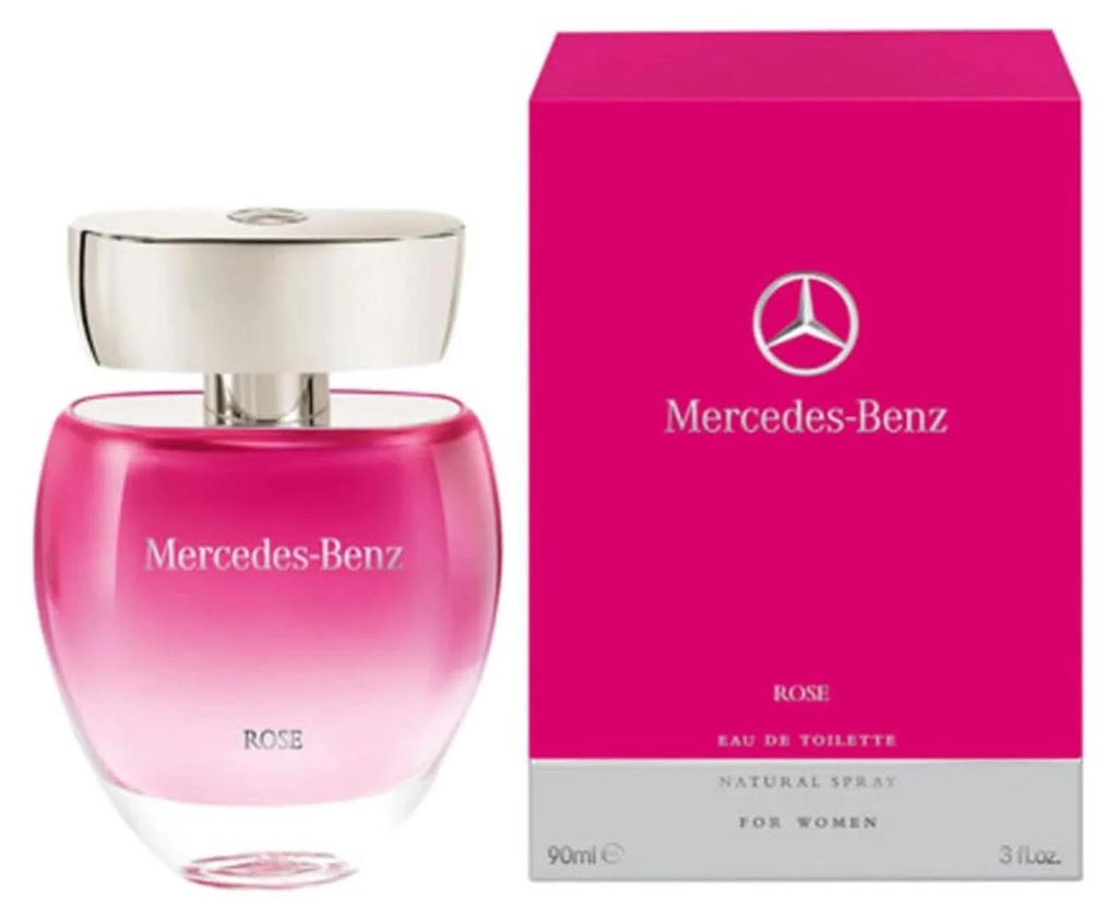 Mercedes Benz Rose Eau De Toilette 90ml Produktbild 