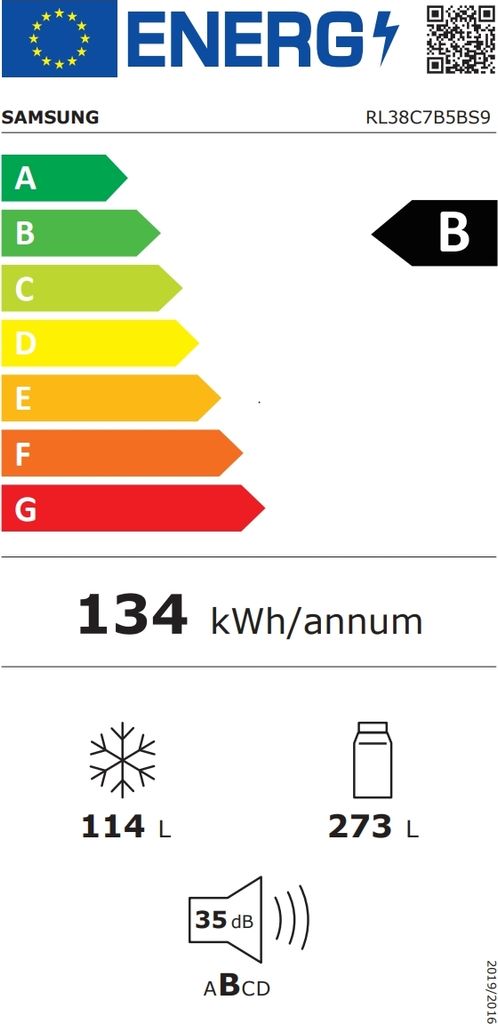Samsung Kühl- Gefrierkombination RL38C7B5BS9/EG Produktbild 15