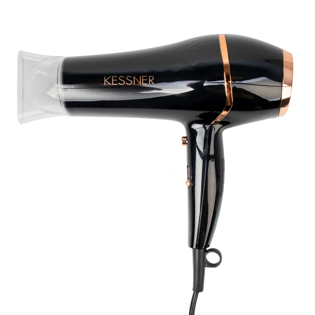 Phon Kessner 2100W Nero | L'Asciugacapelli per Tutta la Famiglia