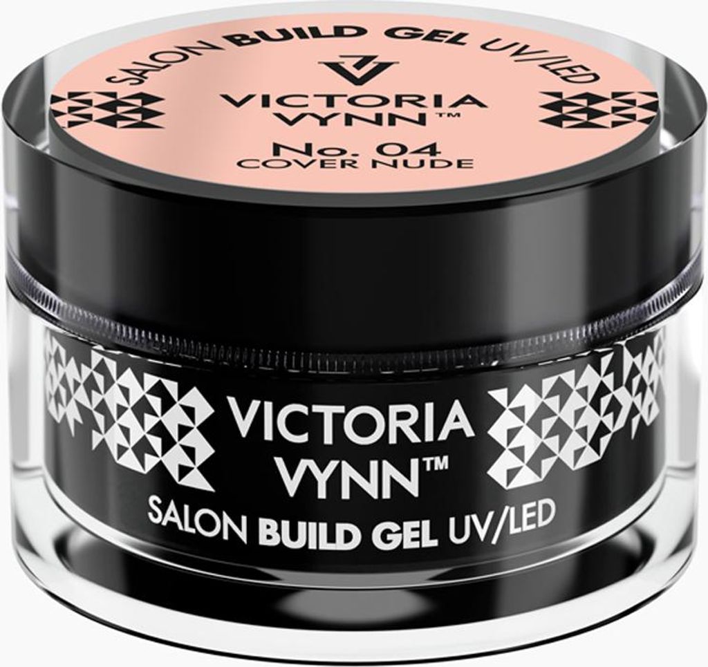 A product shot of a jar of Victoria Vynn nail builder gel.