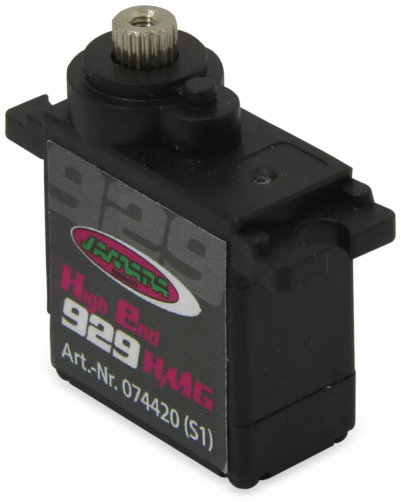 Servo Jamara 929HMG à couple élevé et pignons métal pour circuit RC