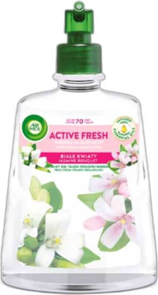 Air Wick, Active Fresh White Flower Lufterfrischer Nachfüllpack, 228 ml