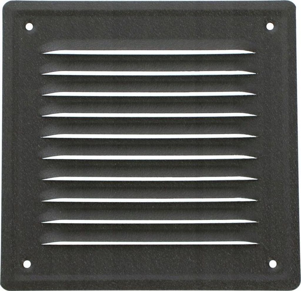 Kaminventilator 14X14 Cm FEINZ Grafit Effiziente Belüftung Langlebig Und Robust Metall
