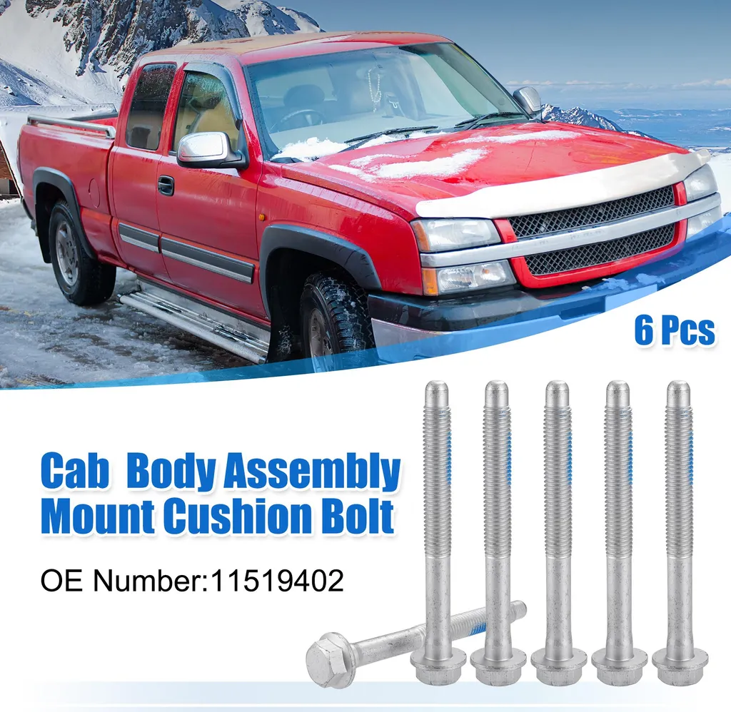 6 Boulons d'Amortisseur M12X1.75 No.11519402 pour Chevrolet Silverado