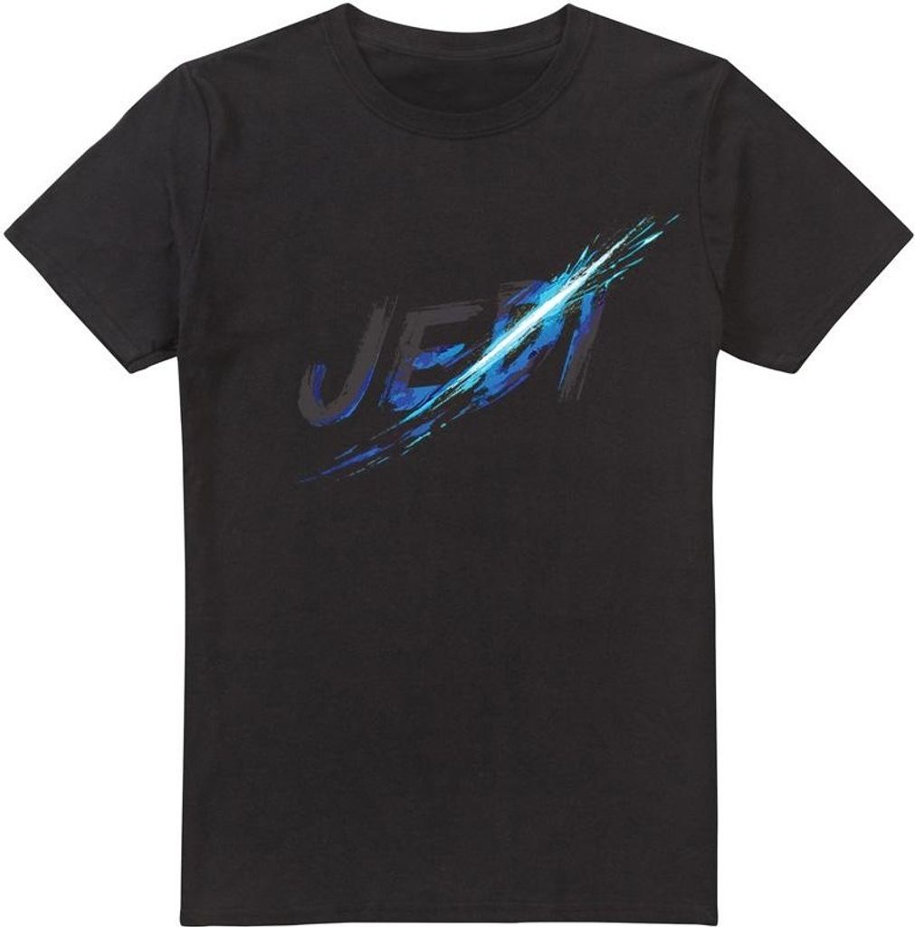 Star Wars - "Jedi" T-Shirt für Herren TV4301 (XL) (Schwarz)