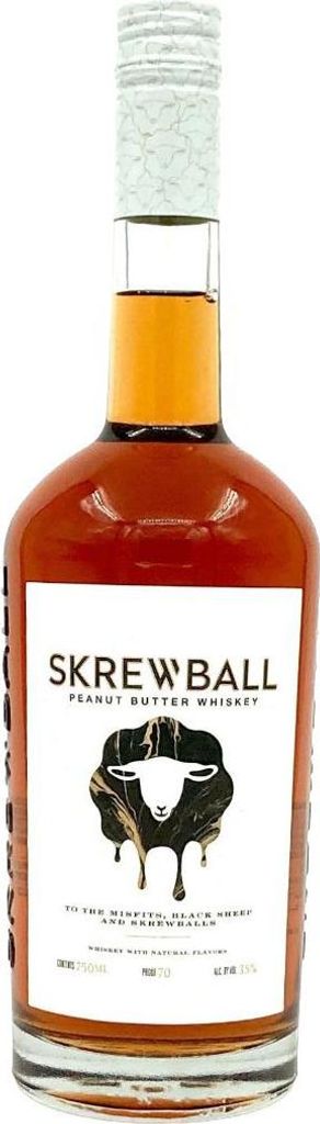 Skrewball Peanut Butter Whiskey 0,7L – 35% Vol. – Original Produktbild 