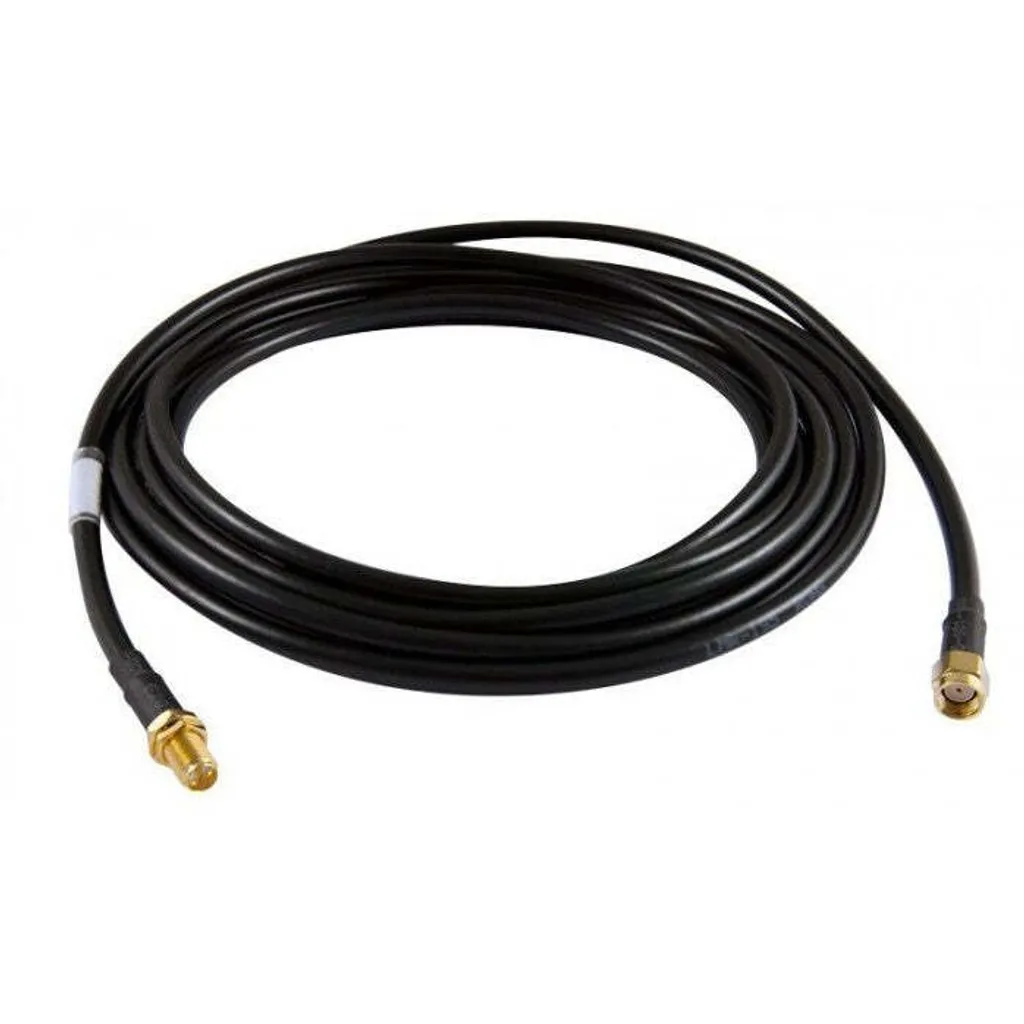 Câble coaxial SMA 10m faible perte ALLNET ANT-CAB-SMAM-SMAF-1000 Noir