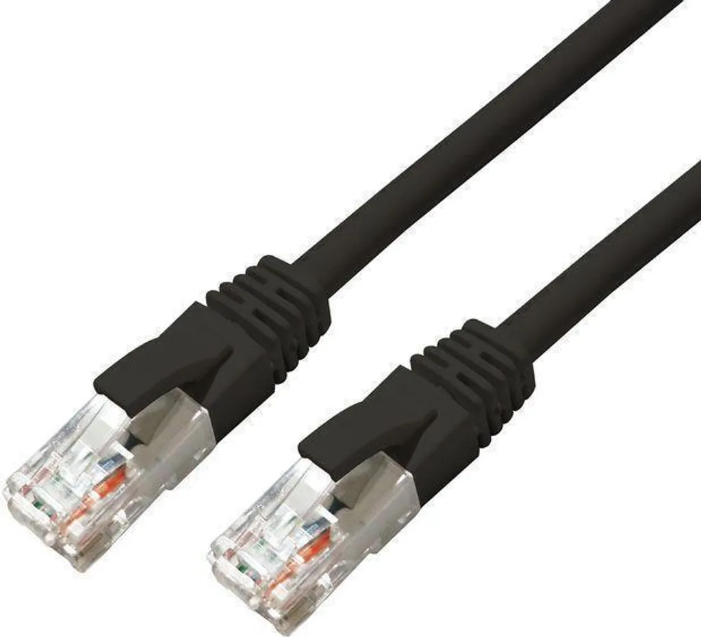 MicroConnect MC-UTP6A005S Cavo di rete nero 0,5 m Cat6a U/UTP (UTP)