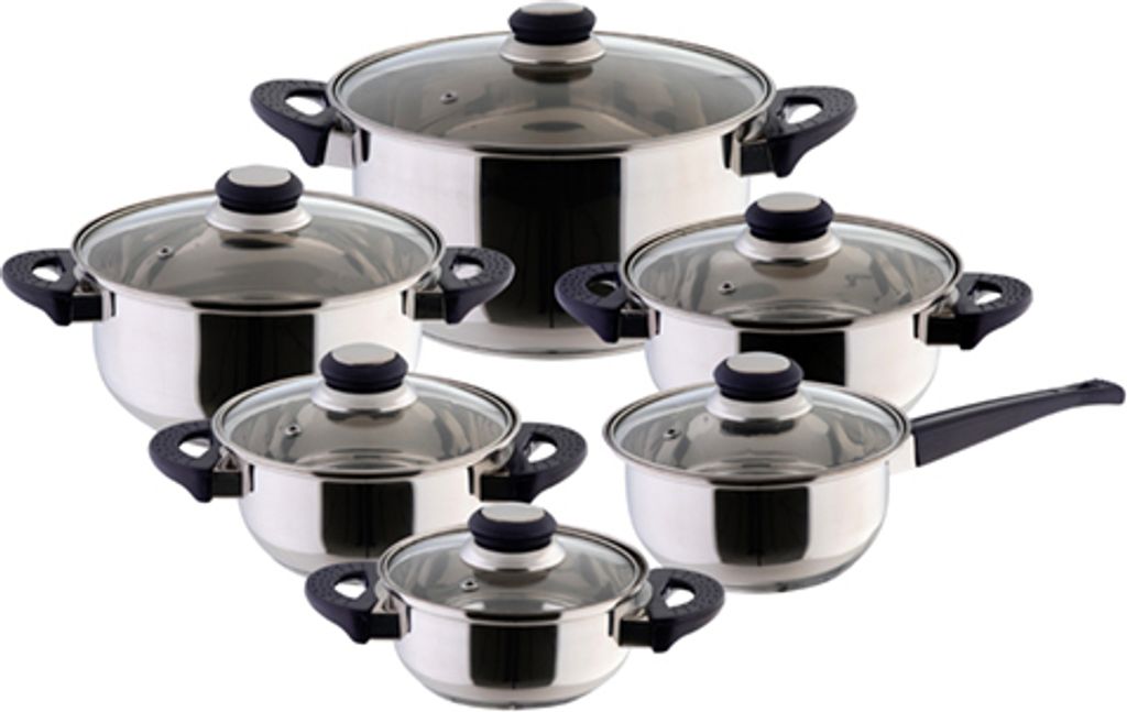 Kochtopf-Set Karin Edelstahl 6-teilig Produktbild 