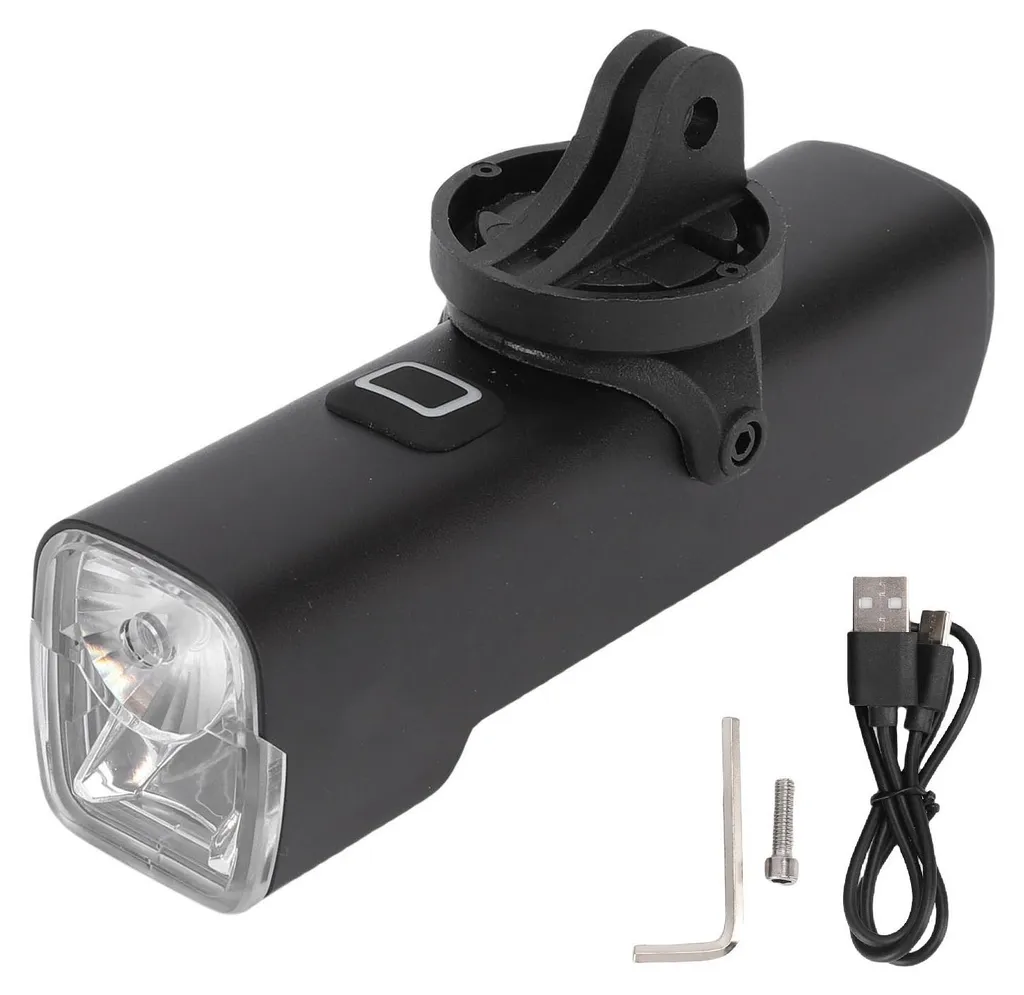 Phare avant de vélo ultra lumineux 1200 lumens éclairage LED rechargeable