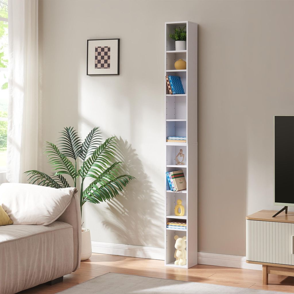Étagère CD 'Tynset' 187 x 20 x 17 cm Étagère sur pied avec Image du produit 