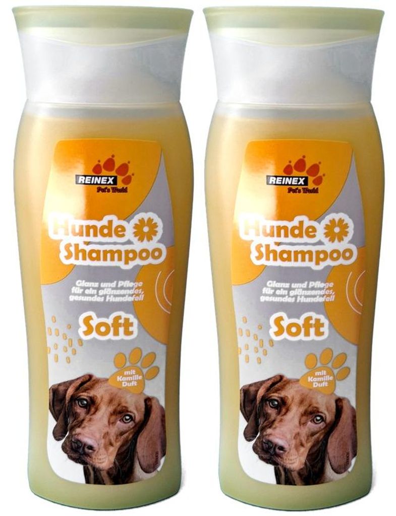 Reinex PET´S WORLD Hundeshampoo, Soft Kamilleduft, 2 Stück Produktbild 