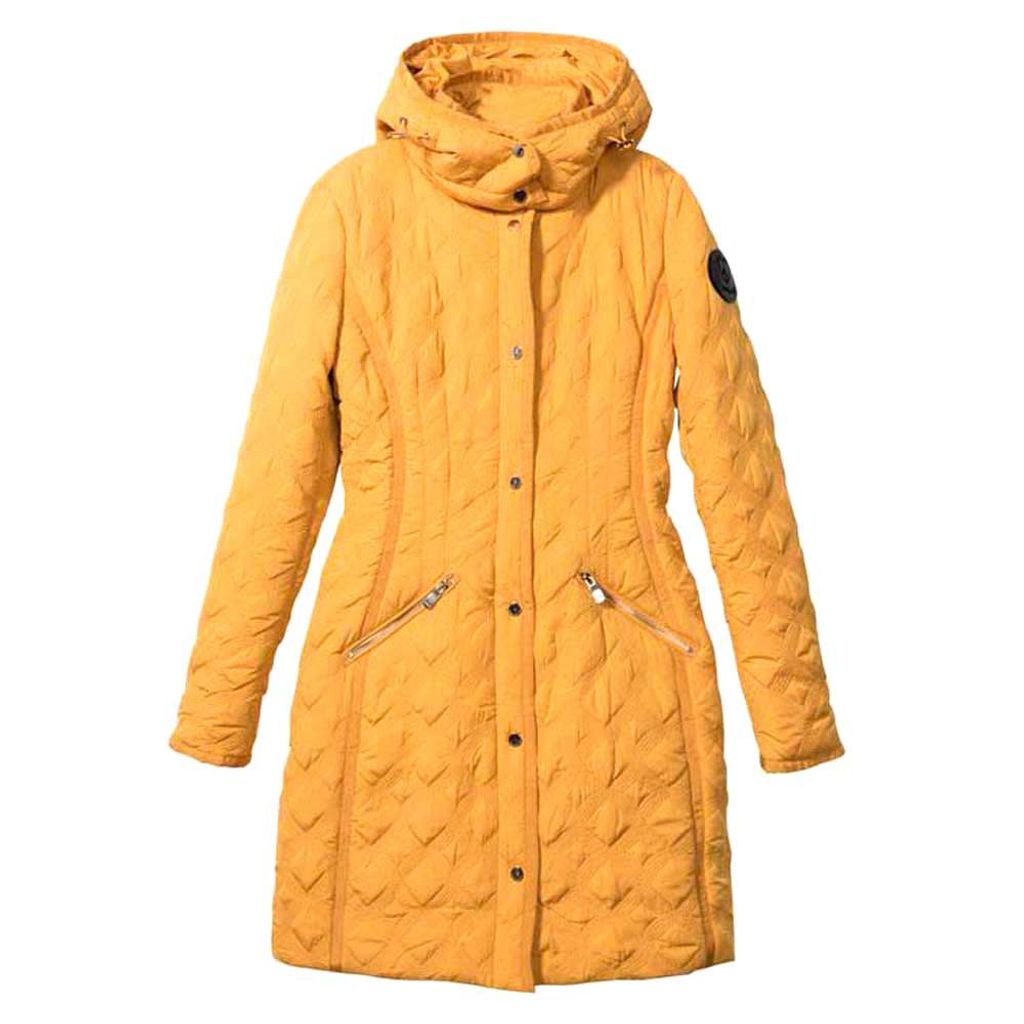 Desigual Mostaza Damenjacke, gesteppter Parka, Größe M