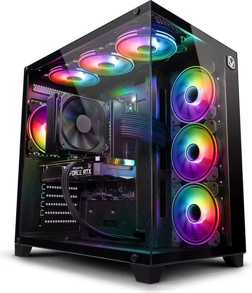 Vibox X-53 Gaming PC - Intel Core i9 14900KF 6,0 GHz - Nvidia RTX 3060 OC 12 GB - 32 GB RAM - 1 TB NVMe M.2 SSD - Windows 11 - WiFi