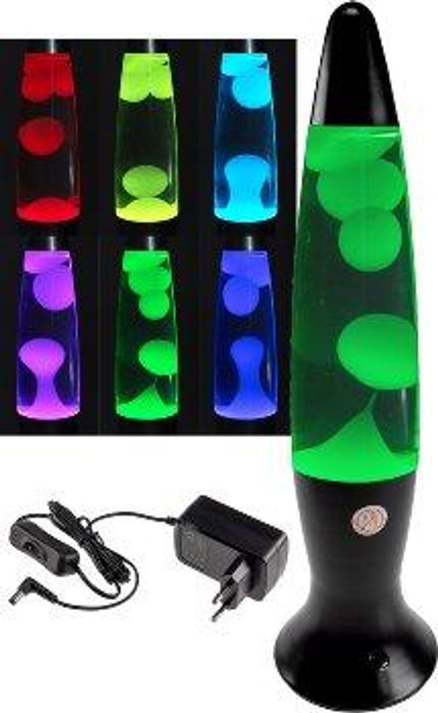 Lavalampe 'CTL Funky LED' 40cm RGB Wasser & Wachs: Klar, Produktbild 