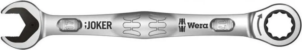 Chiave a Cricchetto Wera Joker 17mm Inox | Design Antiscivolo 6000