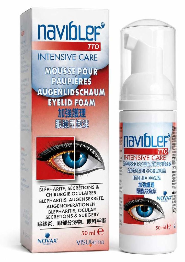 Naviblef Tto Intensive Care Mousse 50 ml Image du produit 