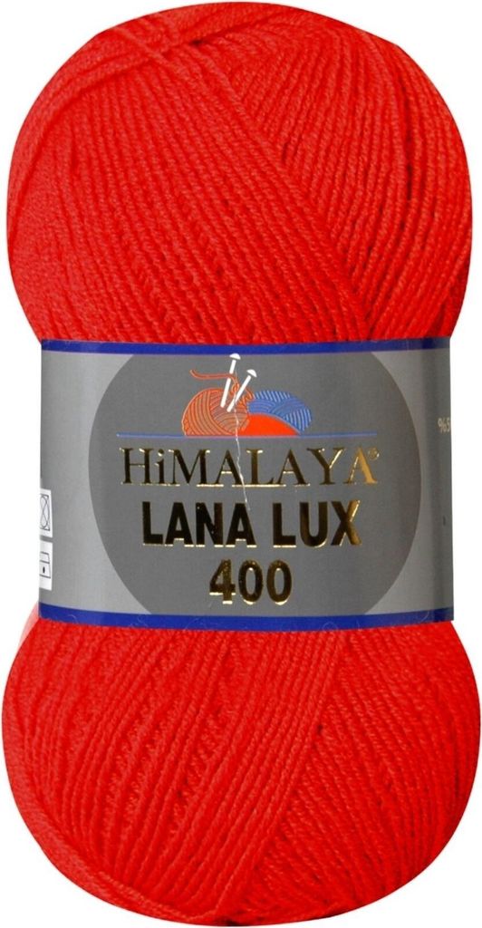 Himalaya Lana Lüx 400 220012 Red Strickgarn