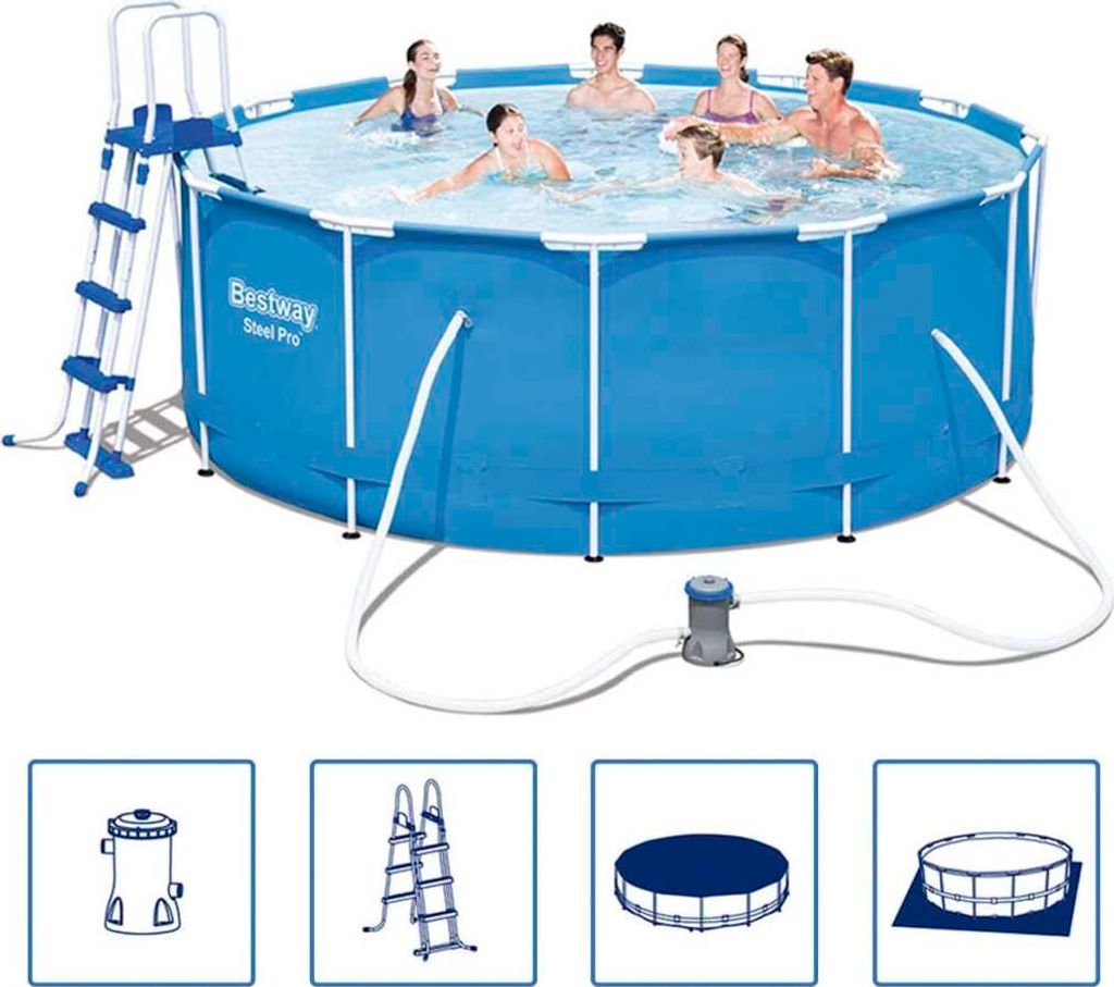 Frame Pool Komplett-Set Ø 366 x 122 cm Produktbild 