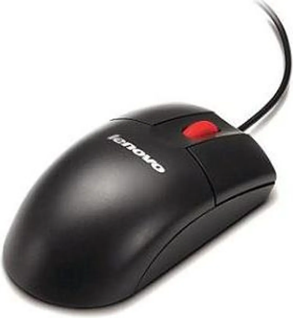 Souris Lenovo USB-A Ambidextre : Solution Fiable pour Clic Précis