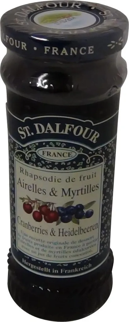 St. Dalfour Fruchtaufstrich Orange – 280g, Ohne Zusatzstoffe, Leckerer Brotaufstrich