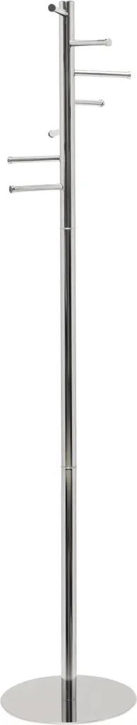 Portemanteau MAULcaurus chrome 7 crochets MAUL pied argenté 177 cm