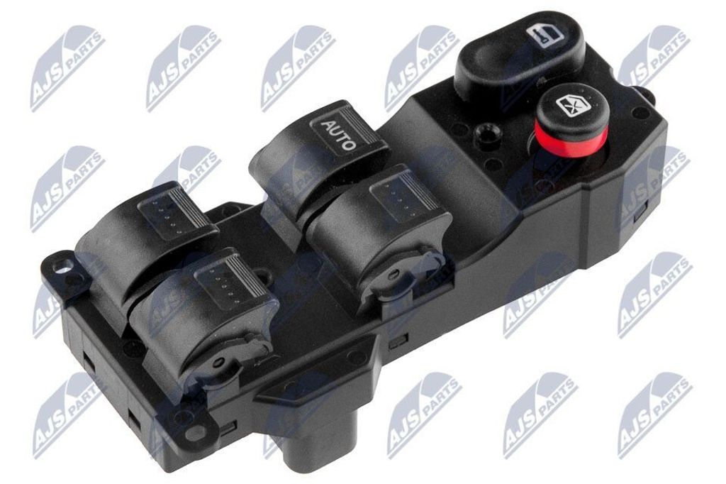 NTY EWS-HD-002 Fensterheberschalter für HONDA Jazz II Schrägheck (GD, GE3, GE2) Vorne Links Fensterheber Schalter